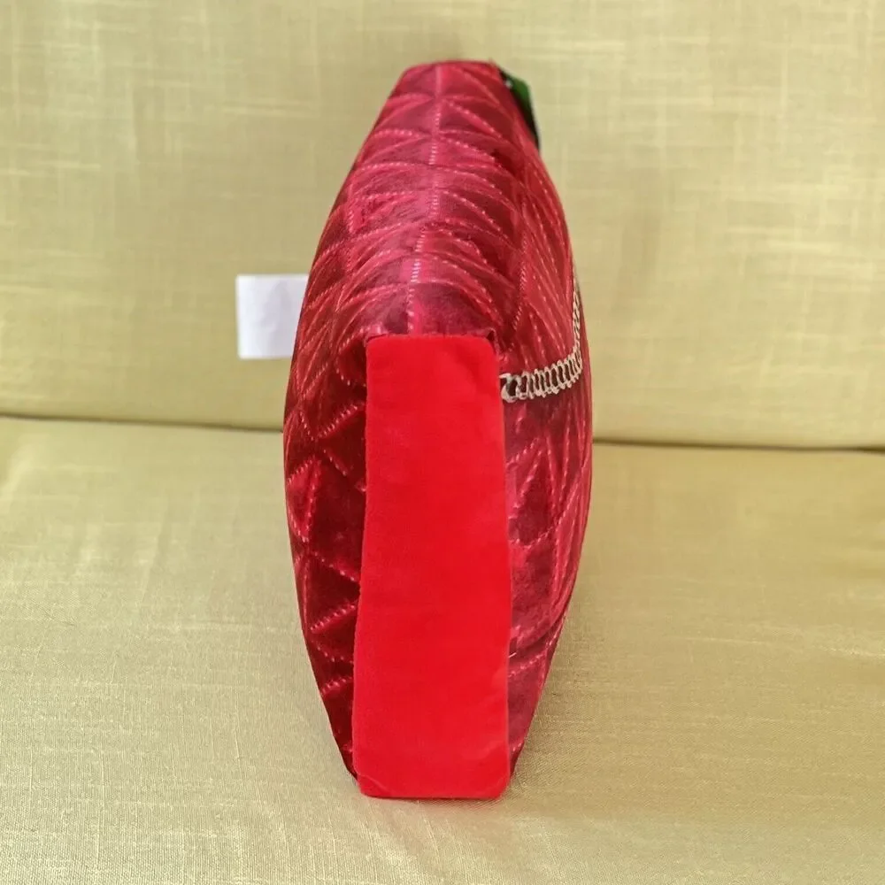 Pair of ASHLAND Spring•Printemps Decorative Throw Pillow Color Pop Red 15.9”x10”